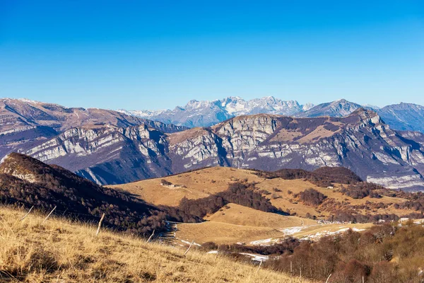 Lessinia Plateau Regional Natural Park Altopiano Della Lessinia Mountain Range — 스톡 사진