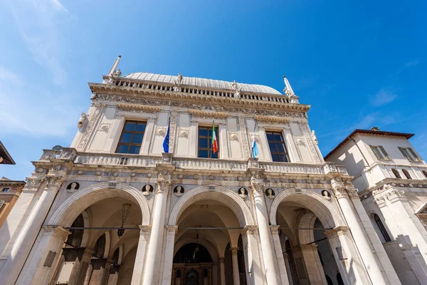 Brescia Centro Antico Palazzo Della Loggia Stile Rinascimentale 1492 1574 — Foto Stock