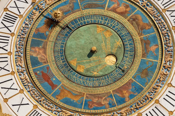 Brescia Centro Reloj Campanario Estilo Renacentista 1540 1550 Plaza Ciudad — Foto de Stock