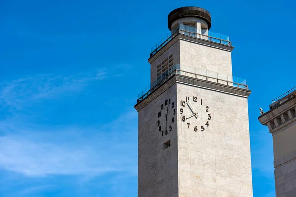 Brescia Downtown Clock Tower Fascist Revolution Torre Della Rivoluzione Fascista — Stock Photo, Image