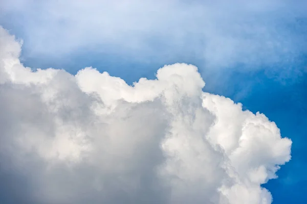 Beautiful Storm Clouds Cumulus Clouds Cumulonimbus Clear Blue Sky Photography — Stock fotografie