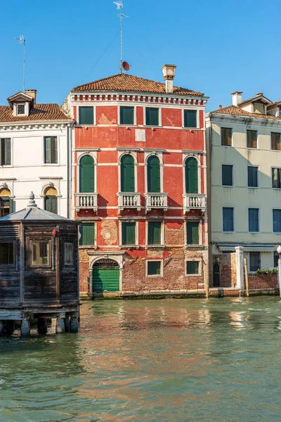 Venice Downtown Old Houses Venetian Lagoon Grand Canal Canal Grande — Stock Photo, Image