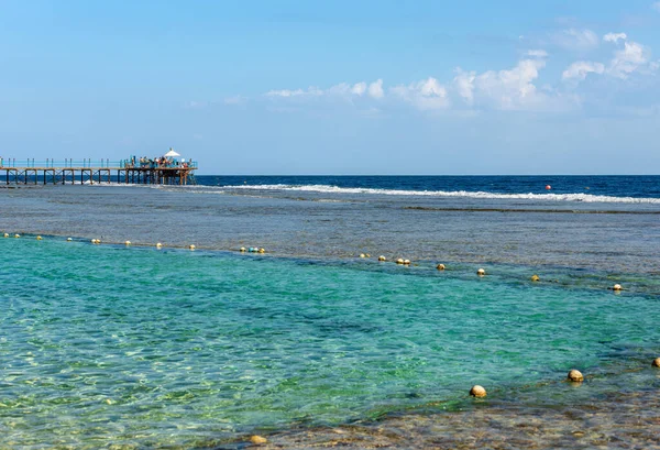 Beautiful Seascape Red Sea Marsa Alam Egypt Africa Waves Breaking — Stock Photo, Image