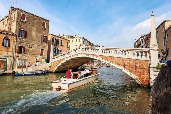 Venise Italie Sept 2015 Ponte Delle Guglie Pont Des Araignées — Photo