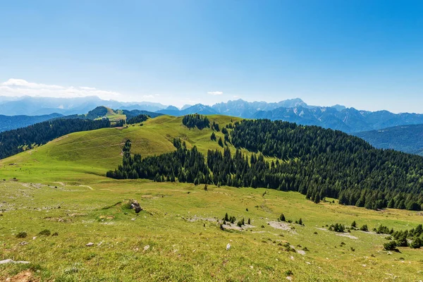 Panoramic View Carnic Alps Julian Alps Mountain Peak Osternig Oisternig — Stockfoto