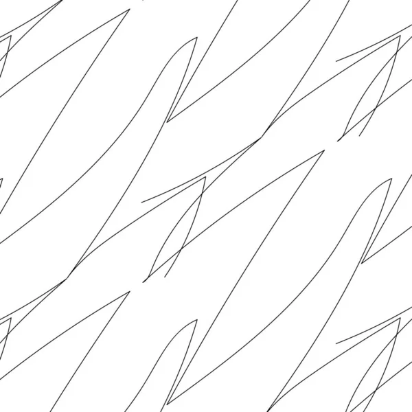 Zen art doodle zdobią abstrakcyjne tło. Ręcznie rysowane czarno-białe liniowe bazgroły. Kreatywna monochromatyczna konsystencja zenarta. Losowe powtórzenie chaotycznego projektu powierzchni zentangle. Ilustracja Eps — Wektor stockowy