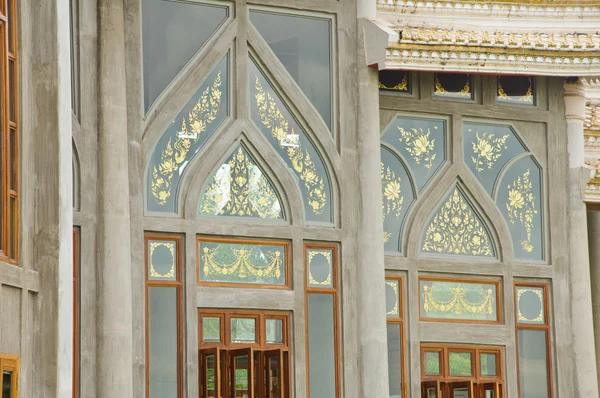 Detail of window temple — Stock Photo, Image