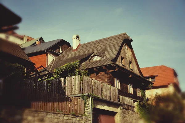 Antico casale in legno — Foto Stock