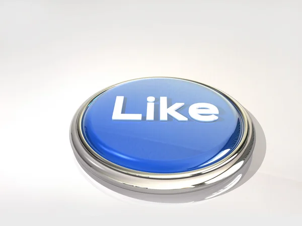 Button Like to the right — Stock Photo, Image