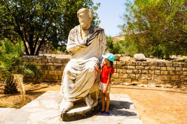 Heraklion ilinin güneyindeki Gortyna ya da Gortys antik kenti..