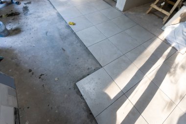 İnşaat işlerinde döşeme döşemesi kurulacak