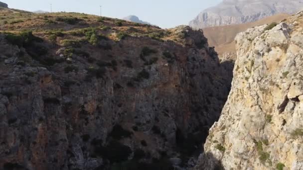 Plages étonnantes de la Grèce série -preveli Crète — Video