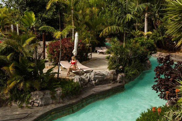 Een deel van siam park in tenerife — Stockfoto