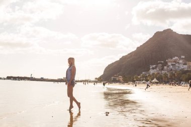 Playa de las teresitas, Kanarya Adası tenerife, İspanya