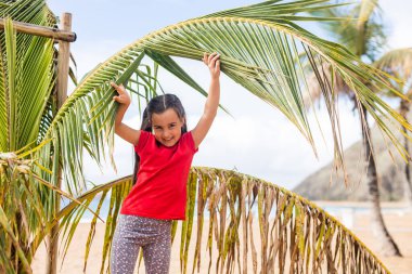 Santa Cruz de Tenerife yakınlarındaki Teresitas sahilinde Kanarya Adaları, İspanya.