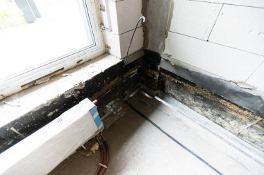 iç inşaat alanı ve elektrik tesisatı