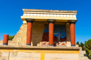 Minoan uygarlığı ve insanlar, Girit, Yunanistan olmadan Kandiye, kültür Knossos Sarayı