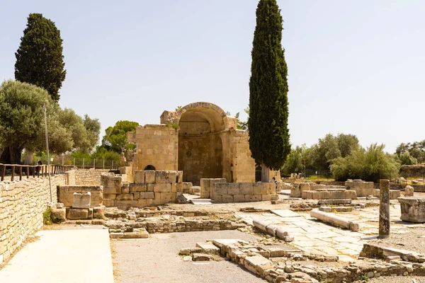Древнеримская эпоха рушится на острове Крит в Греции . — стоковое фото