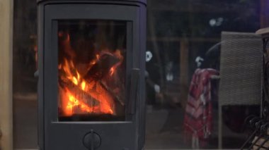 pretty hearth lighting fire background
