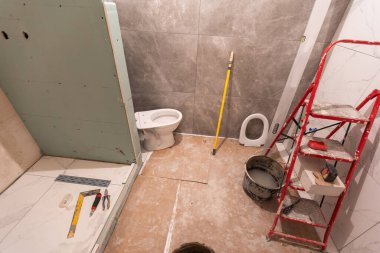 banyo yenileme ve döşeme, inşaat