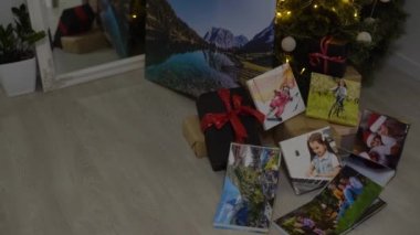 Noel tatilinde tuval hediye olarak.