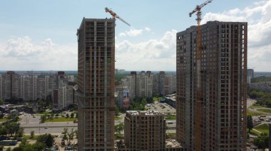 Hava Fotoğrafı Endüstriyel İnşaat Alanı