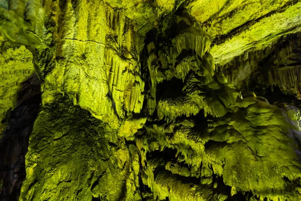 Starożytnego minojskiego święte Psychro jaskini gdzie urodził się Bóg Zeus. Crete, Grecja — Zdjęcie stockowe
