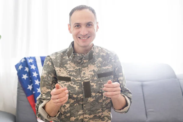 Katona veterán katona Fejlövés Portré készlet — Stock Fotó
