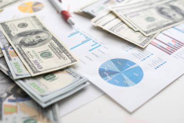 para kavramı, grafik, grafik belgesi ve kalem masaüstünde.