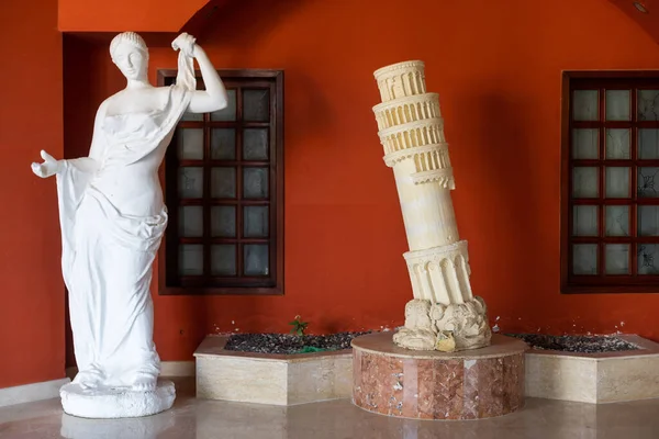 Scheve toren van pisa miniatuur — Stockfoto