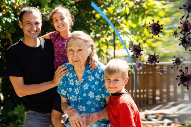 Virüs koruması olarak sanal engeli olan aile