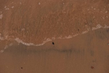 dalga deniz, kum plaj doku yumuşak