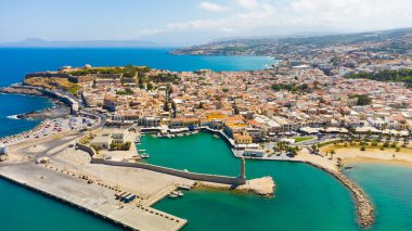 Eski Venedik Limanı rethymno, crete, Yunanistan