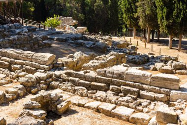 Knossos Girit, üst manzara, Yunanistan
