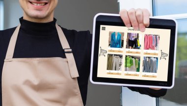 Çevrimiçi Ticaret Alışverişi Ekranda Kullanım Uygulaması