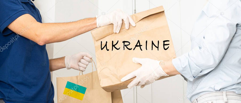 Humanitarian aid to Ukraine because of the war, Charity and assistance to people in need, refugee support