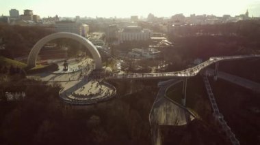 Ukrayna ve Rus halkının Dostluk Anıtı. Kiev, Ukrayna
