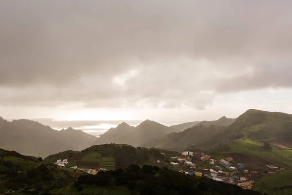 Las Mercedes, Tenerife. View from Mirador De Jardina. — Stock Photo, Image