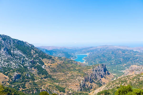 Beton manzarası, üst manzara, Yunanistan Girit adası.