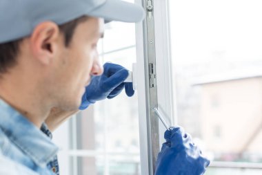 Yeni plastik pvc pencere yükleme alt