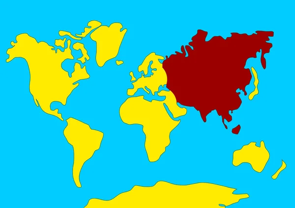 Ícone de mapa Ucrânia. Bandeira ucraniana patriótica abstrata com símbolo de amor. Ideia conceitual azul e amarela. Apoio ao país durante a ocupação. Parem a guerra — Fotografia de Stock