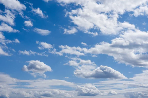 Beautiful blue sky with white clouds. Wide angle view. 17659598