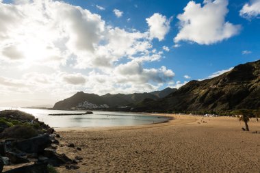Playa de las teresitas, Kanarya Adası tenerife, İspanya