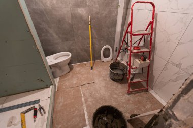 banyo yenileme ve döşeme, inşaat