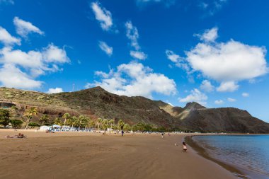 Playa de las teresitas, Kanarya Adası tenerife, İspanya