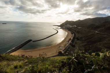 Playa de las teresitas, Kanarya Adası tenerife, İspanya