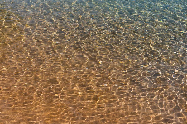 Písek Moři Mělká Mořská Voda — Stock fotografie