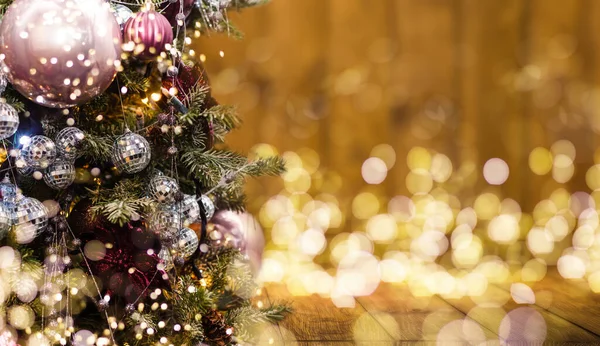 2023 Frohe Weihnachten Und Neujahr Hintergrund Verschwommener Bokeh Hintergrund — Stockfoto