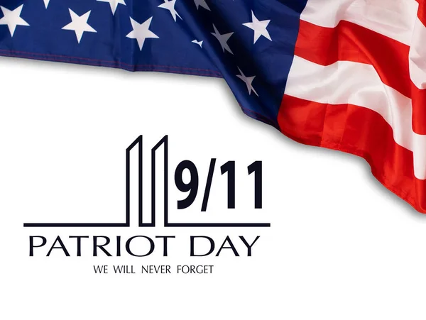 Patriot Day Eua Ilustração Fundo Foto Alta Qualidade — Fotografia de Stock
