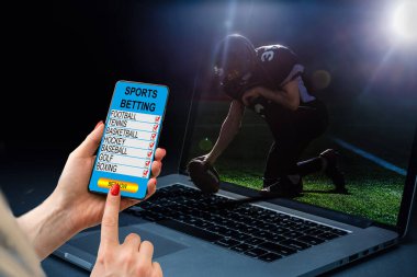 Amerikan futbol maçında cep telefonu ve bahis..